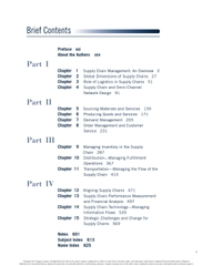 Supply Chain Management A Logistics Perspective 11th