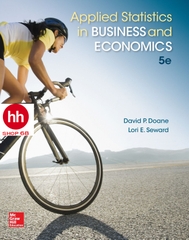 Applied Statistics in Business and Economics - 5th edition