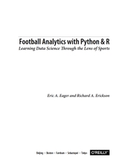 Football Analytics with Python & R: Learning Data Science Through the Lens of Sports