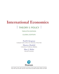 International Finance: Theory and Policy 12th Edition