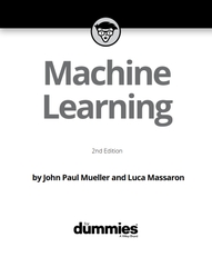 Machine Learning For Dummies 2nd Edition