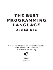 The Rust Programming Language 2nd Edition