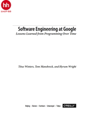 Software Engineering at Google: Lessons Learned from Programming Over Time