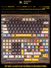 Keycaps pbt Donut ( profile Cherry/PBT/dyesub 5D )