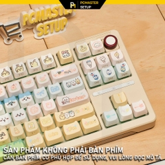 Keycaps pbt Chiikawa ( profile MOA/PBT/dyesub 5D )