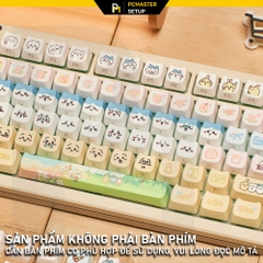 Keycaps pbt Chiikawa ( profile MOA/PBT/dyesub 5D )