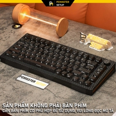 Keycaps vân Carbon màu đen ( profile Cherry/PC/ 5D )