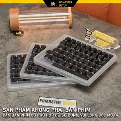 Keycaps vân Carbon màu đen ( profile Cherry/PC/ 5D )