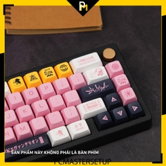 Keycap XDA Eva BlackPink chất liệu nhựa pbt 