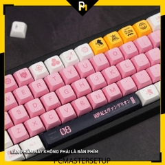 Keycap XDA Eva BlackPink chất liệu nhựa pbt 