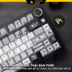 Keycap pbt Gothic ( Dyesub 5D/ Cherry Profile /  PBT )
