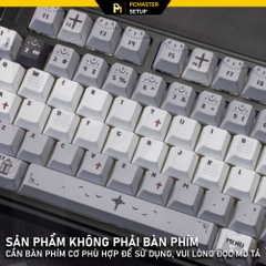 Keycap pbt Gothic ( Dyesub 5D/ Cherry Profile /  PBT )
