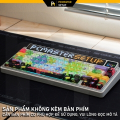 Keycaps xuyên led Graffiti (Profile Cherry /Doubleshot /PBT )