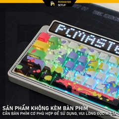 Keycaps xuyên led Graffiti (Profile Cherry /Doubleshot /PBT )