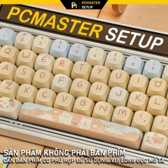 Keycaps pbt Sea Salt Bear ( profile MOA/PBT/dyesub 5D )