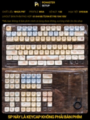 Keycaps pbt Sea Salt Bear ( profile MOA/PBT/dyesub 5D )
