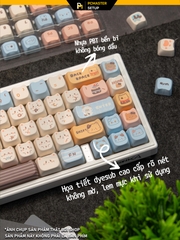 Keycaps Haiyan Meo  ( profile MAO/PBT/dyesub 5D )