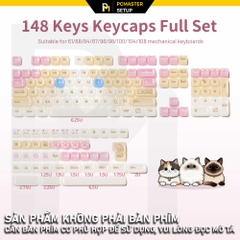 Keycap MAO dễ thương Jelly Cat - Ragdoll (Profile MAO/PC/ UV3D )