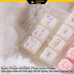 Keycap MAO dễ thương Jelly Cat - Ragdoll (Profile MAO/PC/ UV3D )