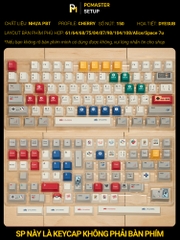 Keycaps pbt Nostalgic Game ( Profile Cherry/PBT/Dyesub5D )