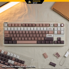 Keycaps pbt Coffee Cat ( profile Cherry/PBT/dyesub 5D )