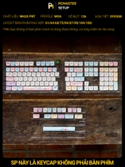 Keycaps pbt Hide And Seek ( profile MOA/PBT/dyesub 5D )