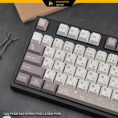 Keycap pbt Moon Alien cherry profile in dyesub 5D