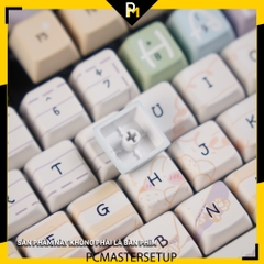Keycap xda Thỏ Bày Màu chất liệu Thick PBT  dyesub 171 nút Fullbox 