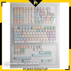 Keycap xda Thỏ Bày Màu chất liệu Thick PBT  dyesub 171 nút Fullbox 