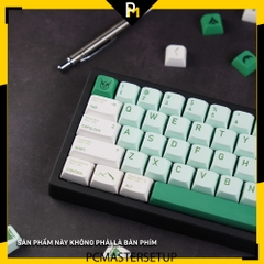Keycap Green Forest chất liệu nhựa PBT profile XDA cao 9.5mm dày 1.5mm 