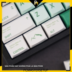 Keycap Green Forest chất liệu nhựa PBT profile XDA cao 9.5mm dày 1.5mm 