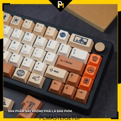 Keycap Retro Stamp chất liệu nhựa pbt profile cherry công nghệ in dyesub không mờ 