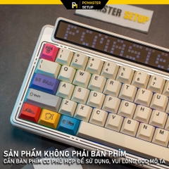 Keycap Rubber Hose ( Dyesub 5D/ PBT/ Cherry Profile)
