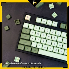 keycap Matcha xda chất liệu nhựa PBT đúc đặc cao 1.5mm Fullbox 