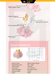 Switch Outemu Silent peach v3