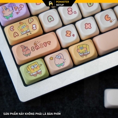 Keycaps pbt Sponge Bob ( Profile MOA /PBT /dyesub5D )