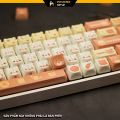 Keycap bánh quy gấu profile EAO