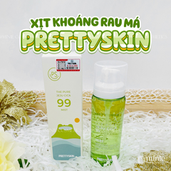 Xịt Khoáng Rau Má Dưỡng Ẩm Và Làm Dịu Da PRETTY SKIN The Pure JejU Cica 99 Mist 100ml