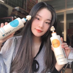 Bộ Gội Xả Ngăn Ngừa Rụng Tóc Olexrs + Hair Salon Pure 100% Argan Oil
