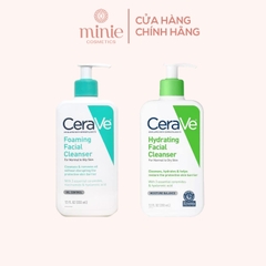 Sữa Rửa Mặt Sạch Sâu Cerave Dành Cho Da Dầu Và Da Khô (2 loại) 236ml