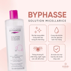 Nước Tẩy Trang Byphasse Cho Mọi Loại Da Solution Micerallaire Face 500ml