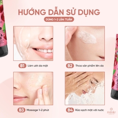 Tẩy Tế Bào Chết Da Mặt Organic Shop Gừng & Cherry 75ml Face Scrub Ginger & Cherry