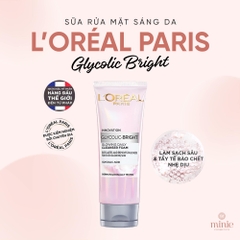 Sữa Rửa Mặt Sáng Da L'ORÉAL PARIS GLOWING DAILY CLEANSER FOAM