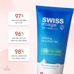 Gel Rửa Mặt Cho Da Hỗn Hợp & Da Dầu Mụn SWISS IMAGE - 200ml