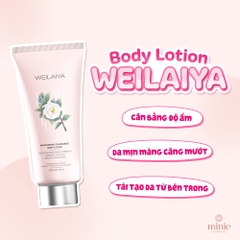 Serum dưỡng thể trắng da hoa trà Weilaiya - Body Lotion ban đêm