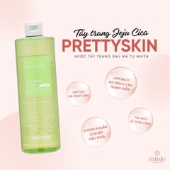 Nước Tẩy Trang Pretty Skin The Pure Jeju Cica Cleansing Water