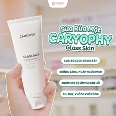 Sữa Rửa Mặt Tạo Bọt Làm Sáng Da Caryophy Glass Skin Cleansing Foam 120ml