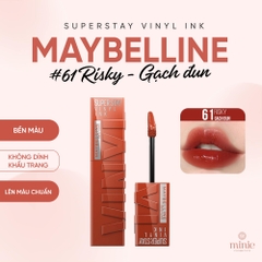 Son Kem Bóng Bền Màu, Nhẹ Môi Maybelline New York Superstay Vinyl Ink 4.2ml