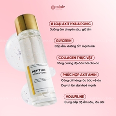 Nước cân bằng làm sáng, mờ nếp nhăn B.O.M Peptide Power Toner 150ml