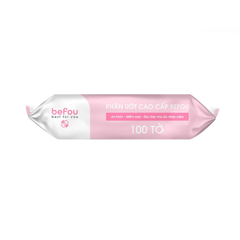 Khăn ướt cao cấp Befou Best For You 100 Miếng